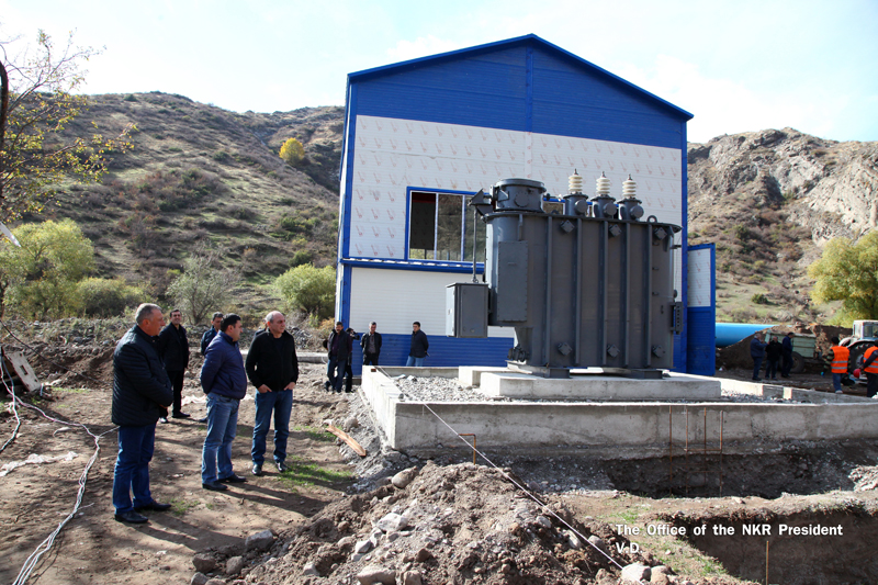 Artsakh President visited Kashatagh region