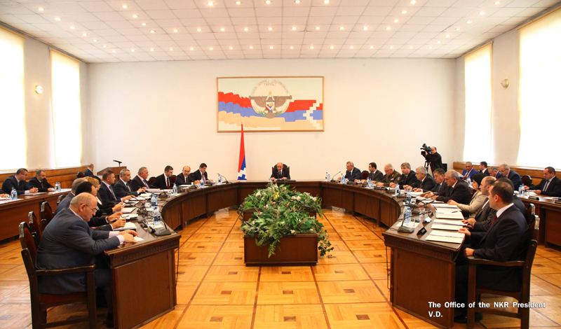 Bako Sahakyan chaired meeting of Cabinet of Ministers devoted to the 2018 State Draft Budget