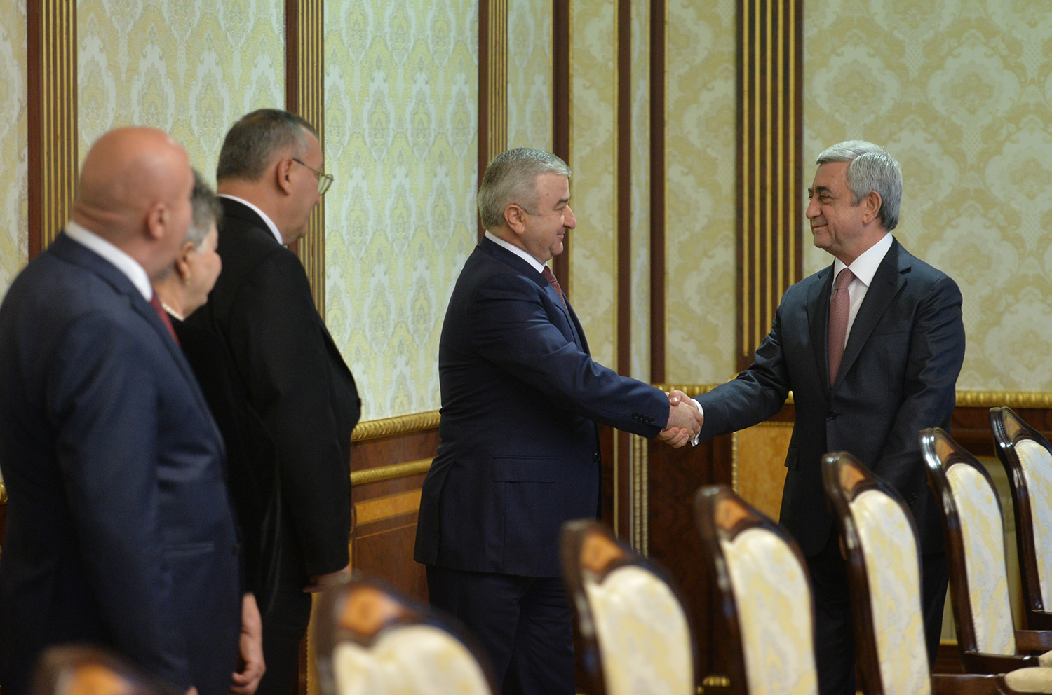 President receives Artsakh National Assembly delegation