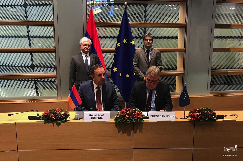 The Agreement on Common Aviation Area between the Republic of Armenia and the European Union was initialled