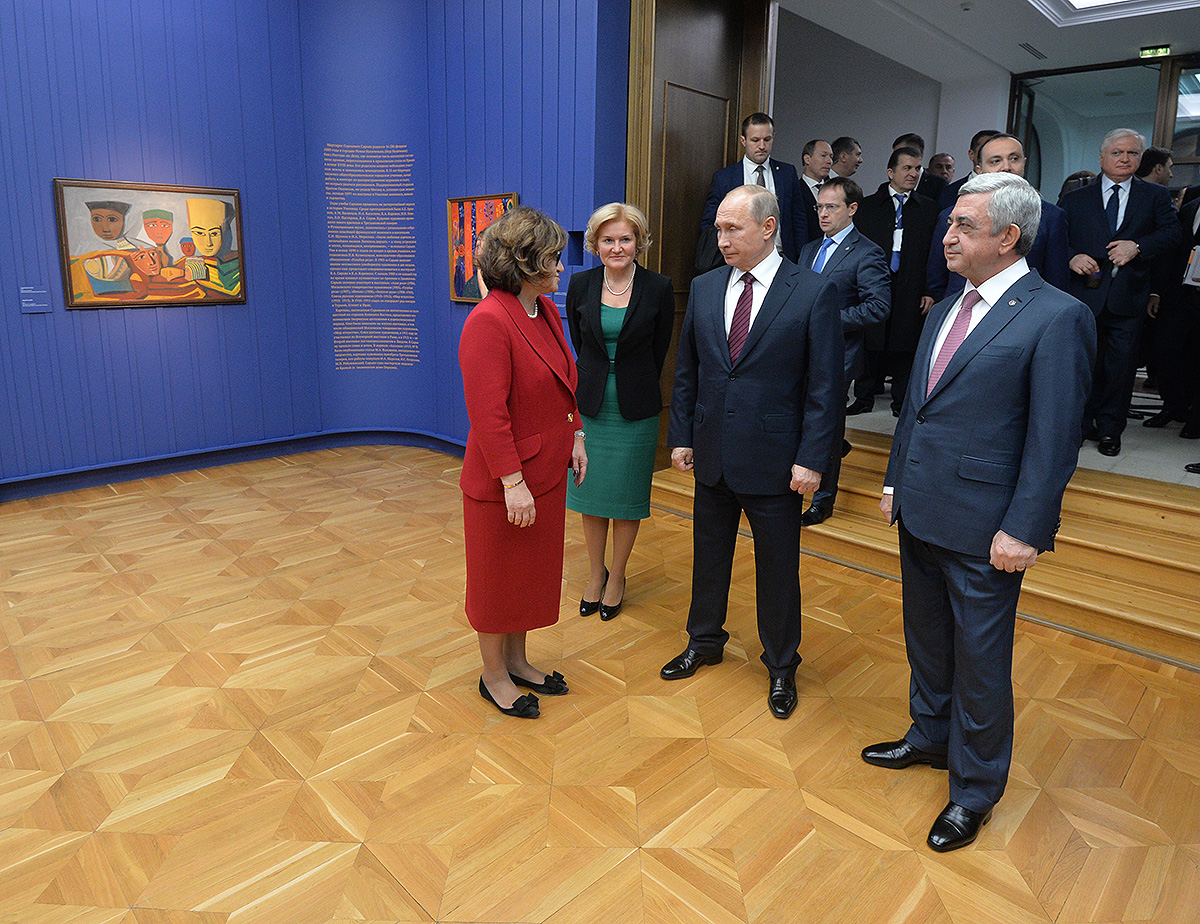 Armenian, Russian Presidents attend opening of Armenian Culture Days in Russia