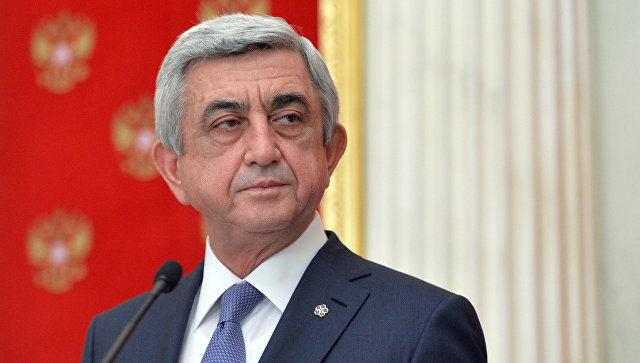 President Serzh Sargsyan offers condolences to RF President Vladimir Putin