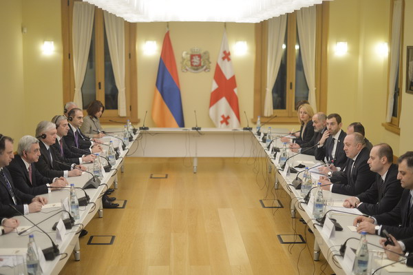 Armenian-Georgian high-level talks held in Tbilisi