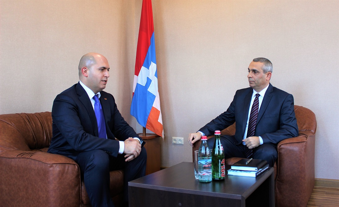 Artsakh Foreign Minister Received Chairman of the Standing Committee on Foreign Relations of the National Assembly of Armenia