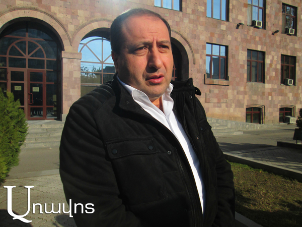 Hayk Alumyan is pleased with payment provided by Robert Kocharyan: ‘He does not pay us all the same amount’