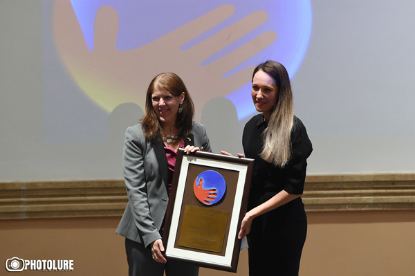 EPF Program Director Isabella Sargsyan is awarded Freedom Defender Prize