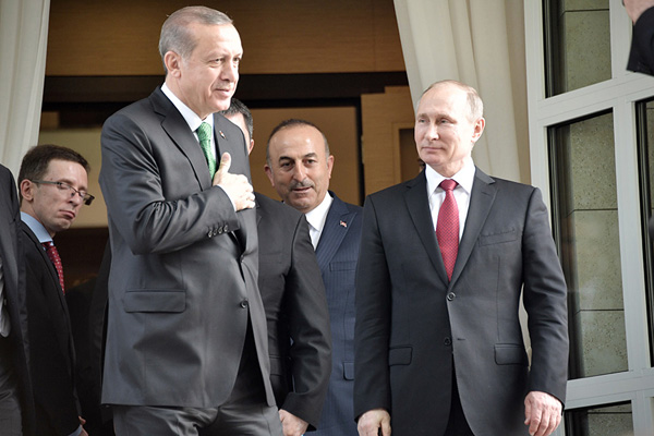 ‘Spasibo’: Erdogan to Putin: Russo-Turkish honeymoon proceeds