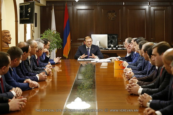 Yerevan Mayor Taron Margaryan Held the Final Working Meeting of the Year