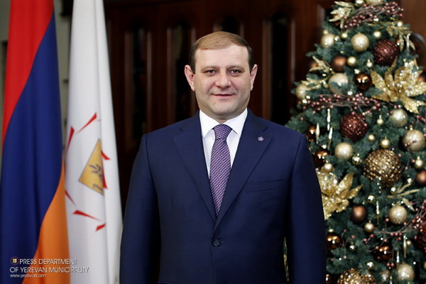 Yerevan Mayor Taron Margaryan’s Address on the New Year and Christmas