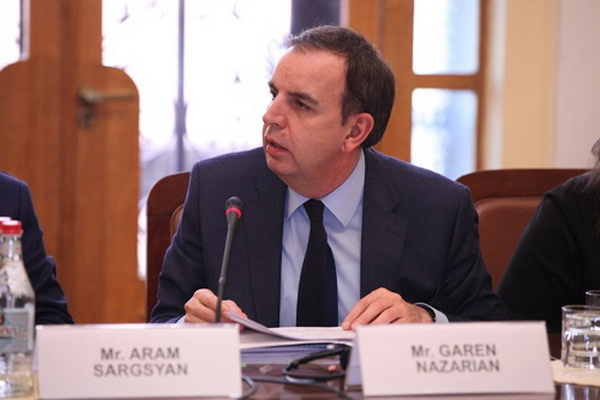 Deputy Foreign Minister Garen Nazarian delivered remarks at the session of Armenia-EU Parliamentary Cooperation Committee in Yerevan