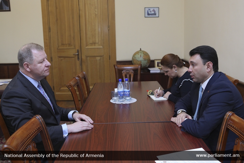 Artsakh Has Become Independent from the USSR and Declared Its Independence on the Same Legal Bases as Armenia and Lithuania: Eduard Sharmazanov to Ambassador of Lithuania