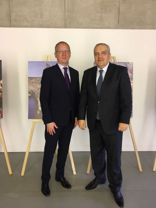 Ambassador Ruben Sadoyan’s meeting with the Doyen of the diplomatic corps accredited in Georgia