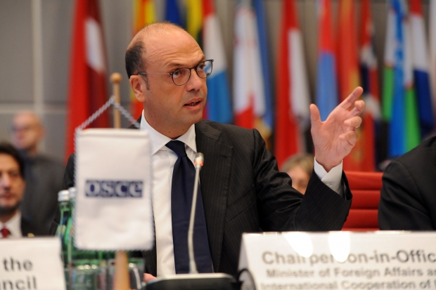 Protracted conflicts, Mediterranean security, migration among Italy’s OSCE priorities, Chairperson-in-Office Alfano tells Permanent Council