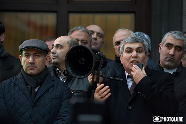 ‘Yelq’ leaders not opine on Armen Sargsyan