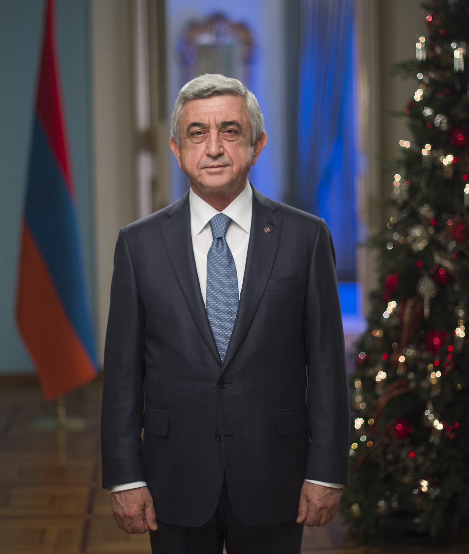 Congratulatory message by President Serzh Sargsyan on the occasion of New Year and Christmas holidays