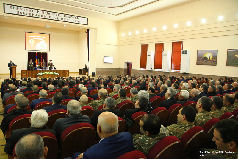 Bako Sahakyan participated at 7th Congress of Artsakh Freedom Fighters’ Union