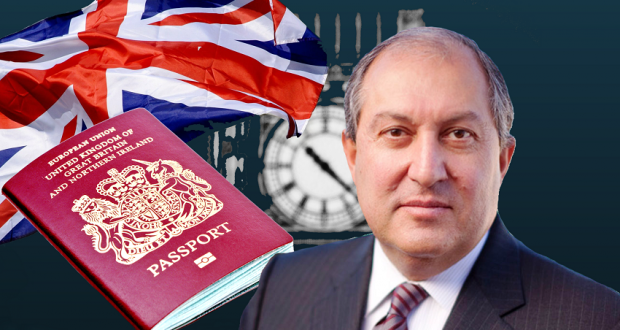 Armen Sargsyan used to have a British passport – SUT.am