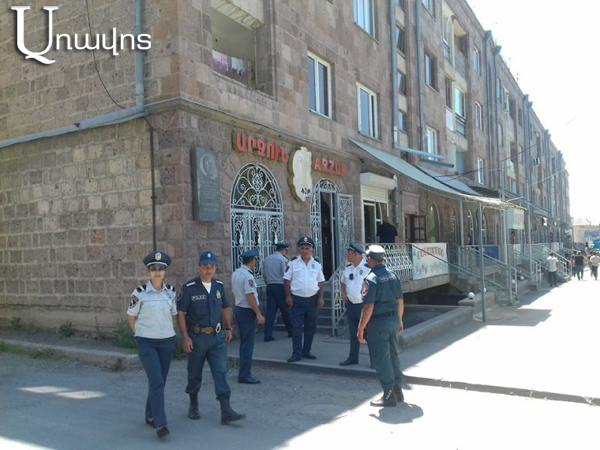 Gyumri also warned about terrorists: enhanced control over service facilities