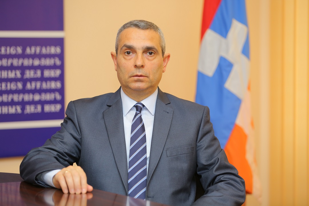 Artsakh FM: Surrenderring the territories is a direct way to destruction of the security system not only of Artsakh, but also of the Republic of Armenia