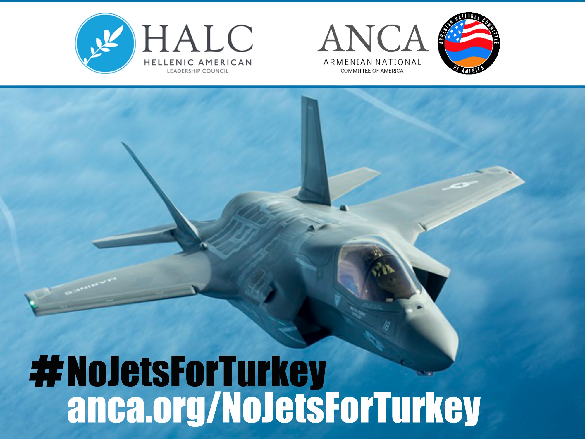 Greek and Armenian Americans press U.S. Senators to block F-35 sale to Turkey