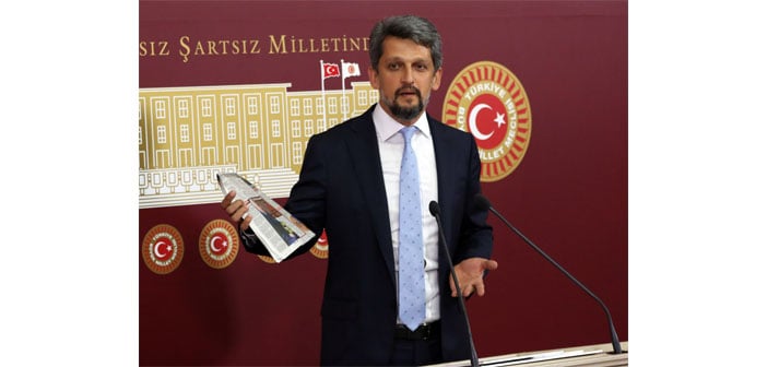 Garo Paylan addresses Turkish Minister of Interior for Constantinople Patriarch election