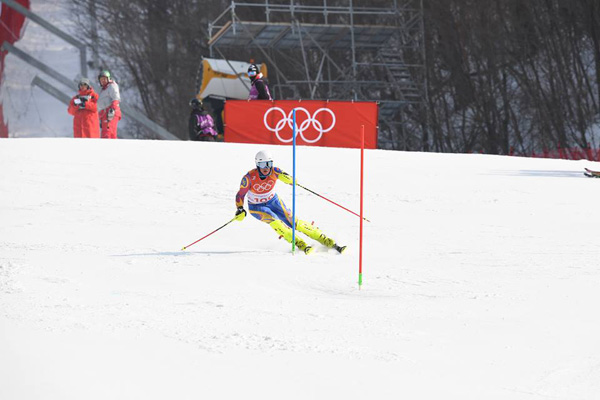 Alpine skier Ashot Karapetyan takes 42nd place in PyeongChang