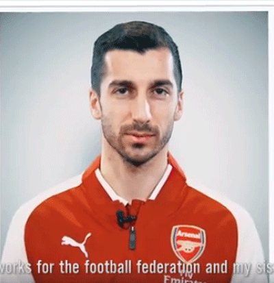 Sometimes the best scenes are from behind the scene: Henrikh Mkhitaryan posted a video