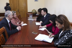 Eduard Sharmazanov to ambassador of Hellenic Republic: Erdogan’s and Aliev’s pan-Turkish announcements are inadmissible