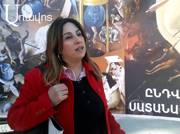 Zaruhi Postanjyan: ‘Our citizens are not frightened, but, it will sound roughly – numb.’