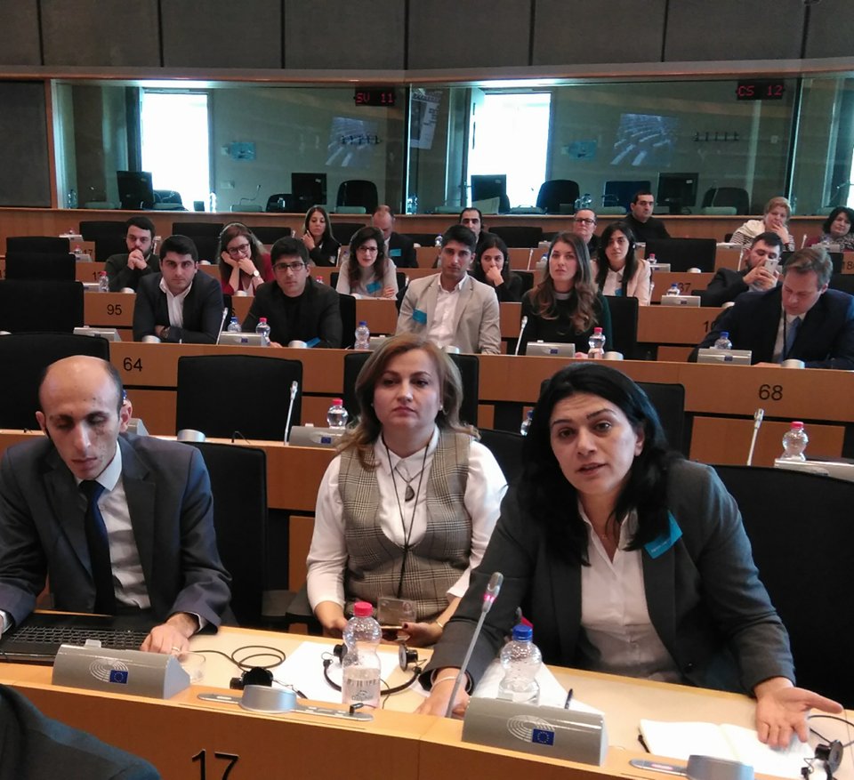 Deputy Foreign Minister of Artsakh delivered a speech at the ‘Nagorno Karabakh – EU 1988-2018′ event held in Brussels