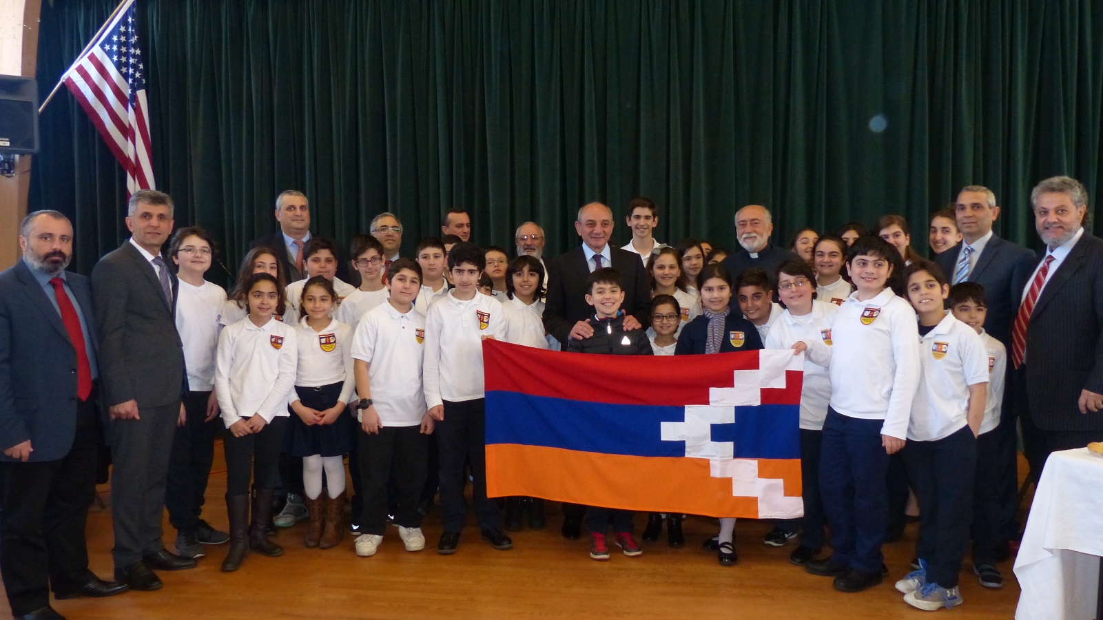 Bako Sahakyan visited in Washington St. Mary and Holy Cross Armenian Apostolic Churches
