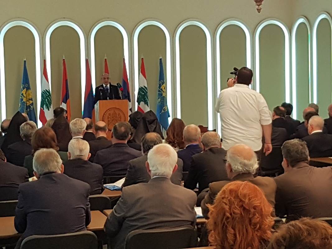 Bako Sahakyan partook in solemn opening ceremony of a conference dedicated to the 100th anniversary of the Republic of Armenia’s Independence