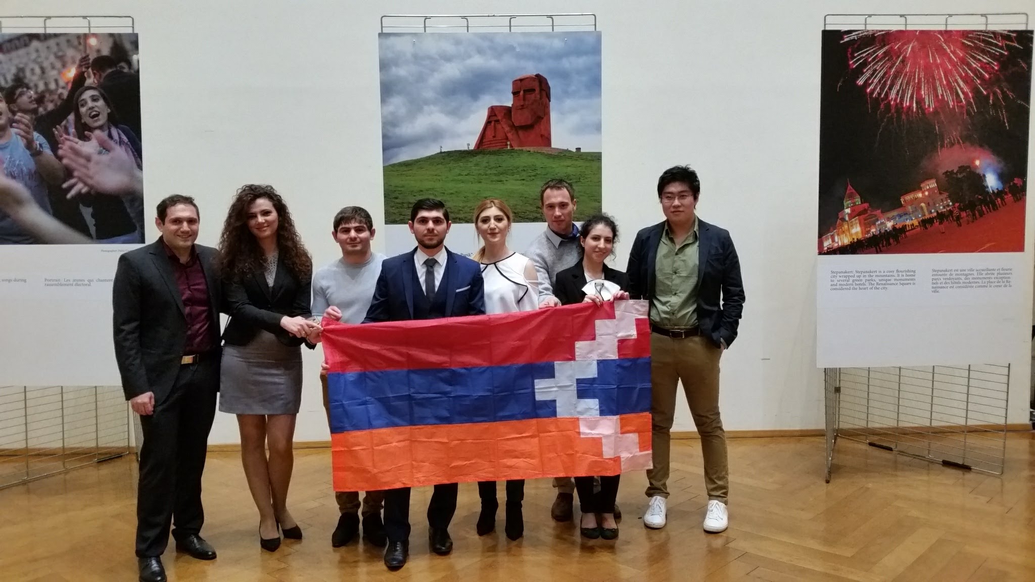 Photo exhibition dedicated to the 30th Anniversary of the Karabakh Movement held in Strasbourg