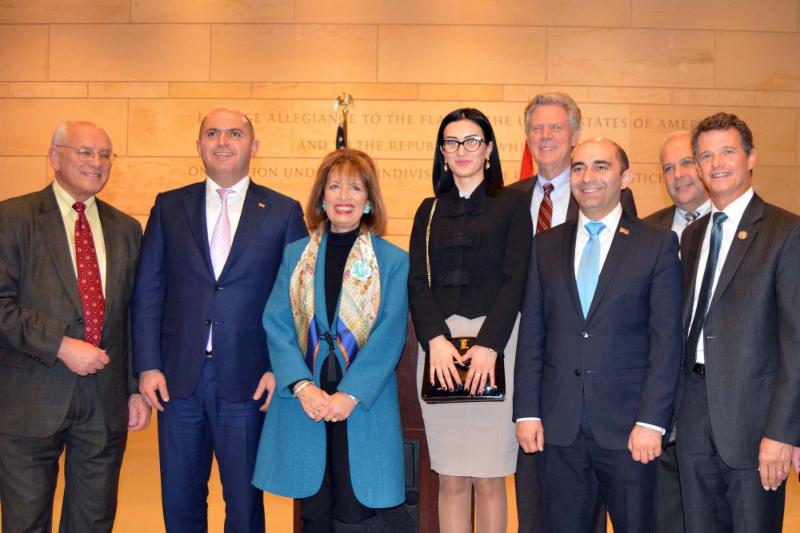 Armenian Assembly of America welcomes to Washington, D.C.parliamentary friendship group