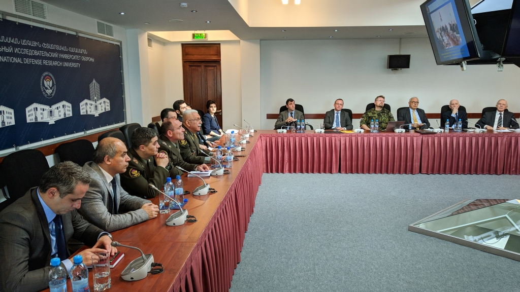 The NATO Defense Education Enhancement Program Experts Visit Armenia