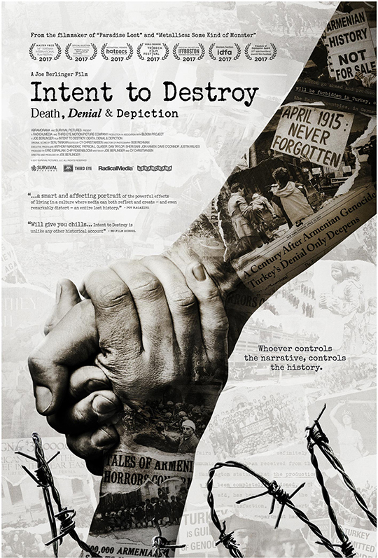 Genocide film ‘Intent to Destroy’ to debut on Starz on April 23 -Asbarez
