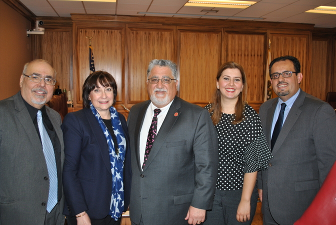 Armenian Assembly delegation attends CA State Senate hearing chaired by Sen. Portantino
