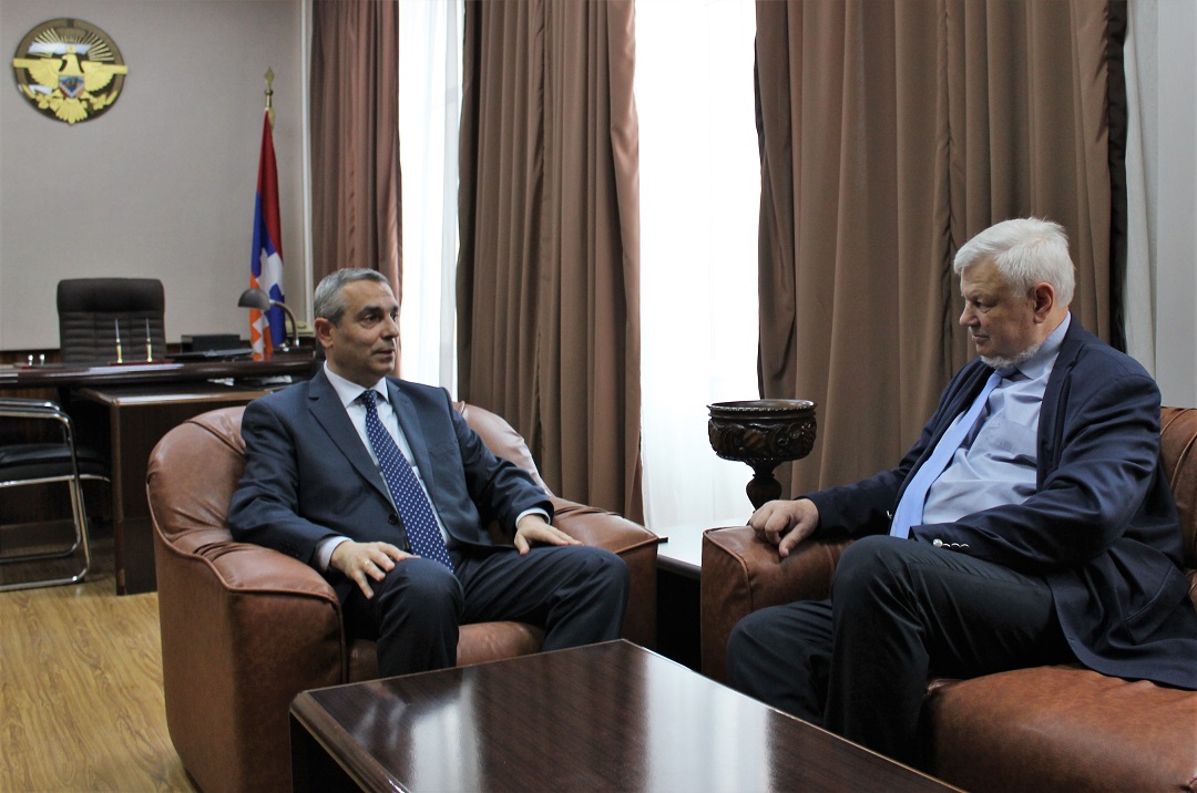 Artsakh Foreign Minister Received Personal Representative of the OSCE Chairperson-in-Office