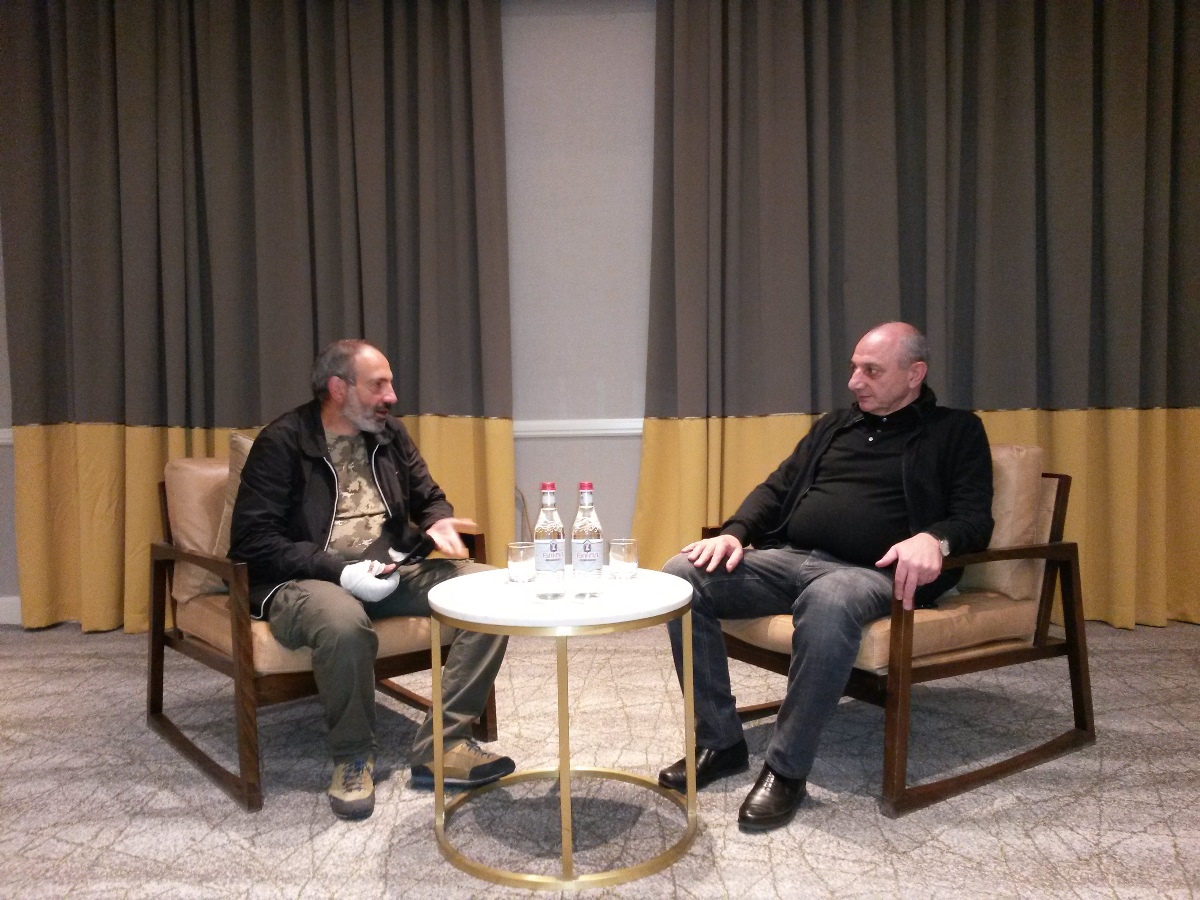 Artsakh President met with Nikol Pashinyan