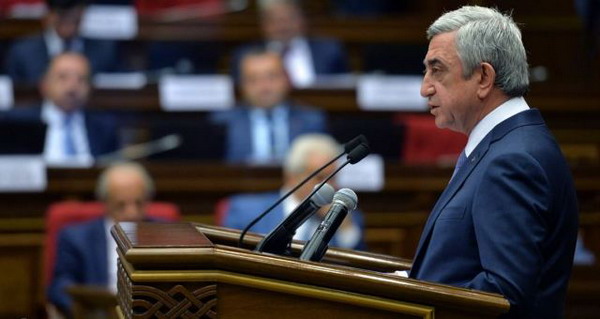 Serzh Sargsyan Elected As the New Prime Minister of the Republic of Armenia