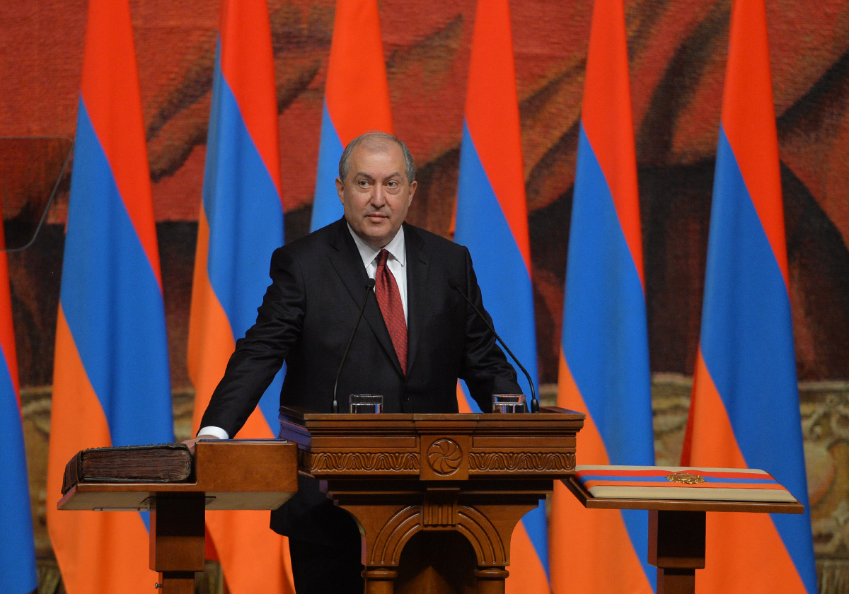 President Armen Sarkissian’s Speech at Inauguration Ceremony