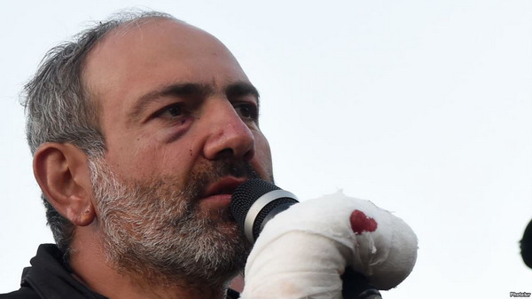Nikol Pashinian Declared the Start of a “Velvet Revolution” in Armenia