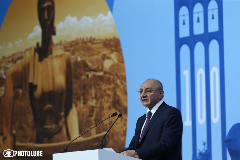 Bako Sahakyan sent a congratulatory address in connection with the 30th anniversary of the Artsakh TV