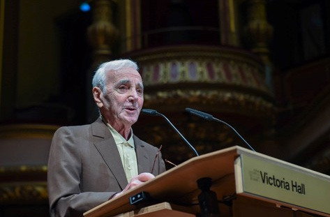 Charles Aznavour: ‘I invite all parties to come together at the table to find a solution and to avoid any violence’