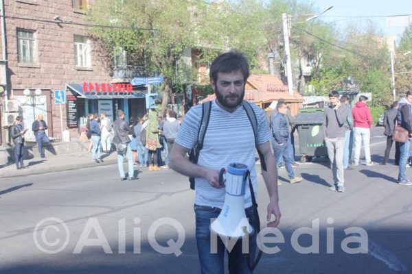 David Petrosyan Detained