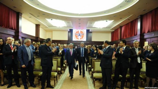 Republican Party Council Holds Session in Tsakhkadzor: Ruling Party to Nominate Serzh Sargsyan For Prime Minister Post