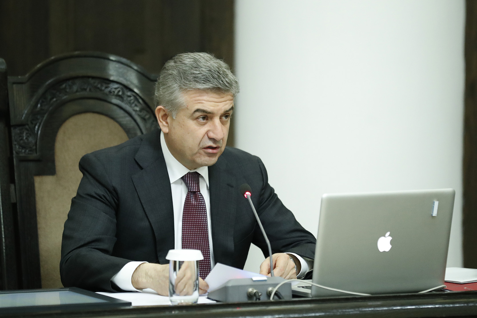 Karen Karapetyan: “The positive indicators stated in the first quarter of 2018 should be maintained and improved”