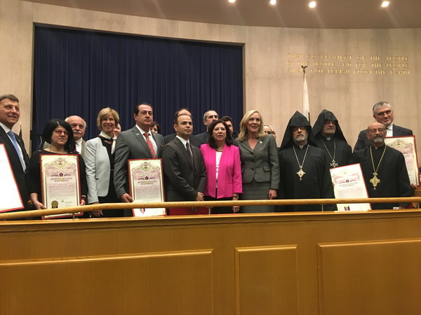 LA County Board of Supervisors Commemorate 103rd Anniversary of Armenian Genocide