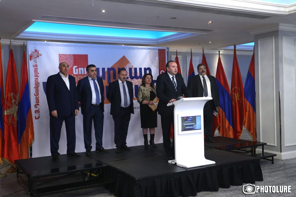 Armenian Revolutionary Federation ministers resign
