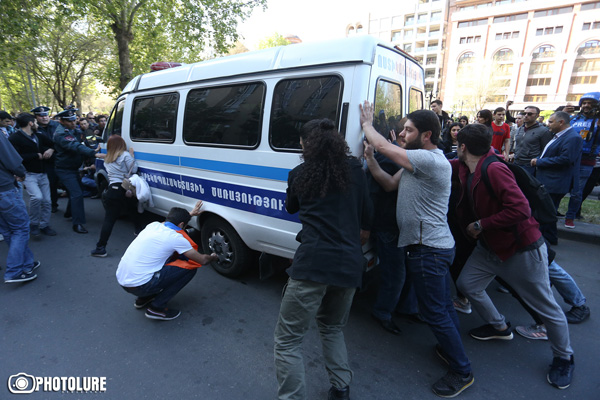 According to preliminary information, 17 citizens detained this morning in Yerevam